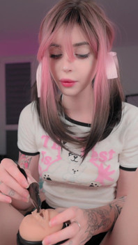 Stepsister Finds My Pocket Pussy and Gives POV Footjob Before I Fuck Her and Cum on Her Feet