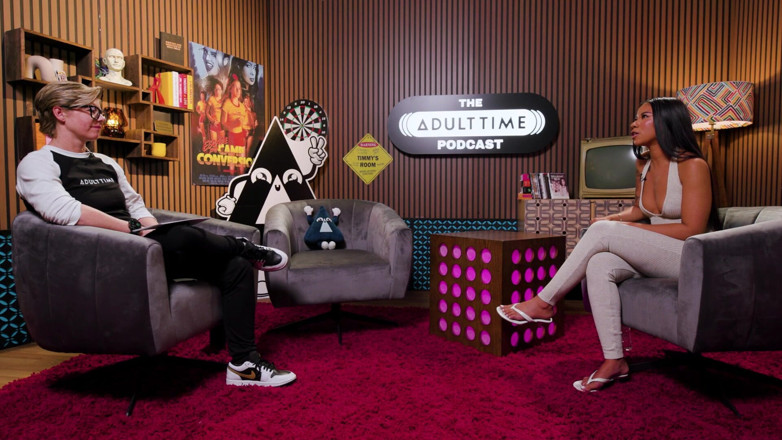 Adult Time Podcast: Ameena Green Původ striptérka, prdění videa a anime fanoušci | čas pro...
