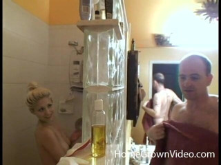 Homegrown Outdoor Sex: Galas sucks outdoor dick then takes hard doggy
