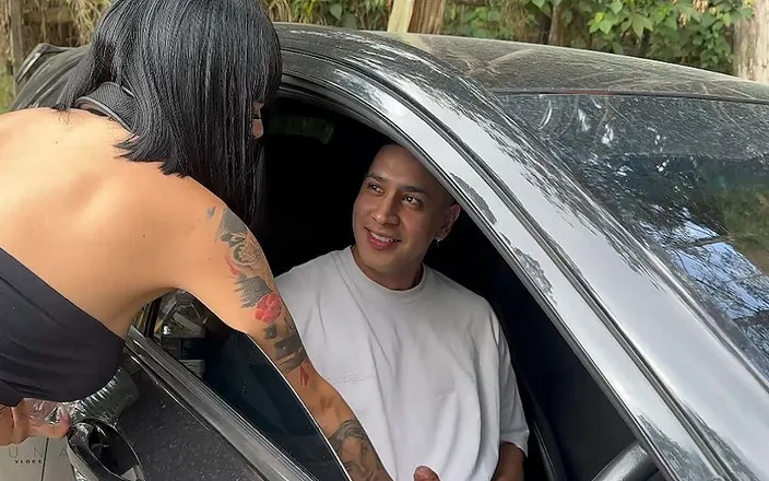 LunaVitaler: I Suck a Stranger's Cock in a Car on the...