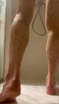 Prostate Vibrator in the Shower