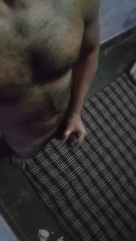 Standing and Stroking My Dick in Nurse's Room