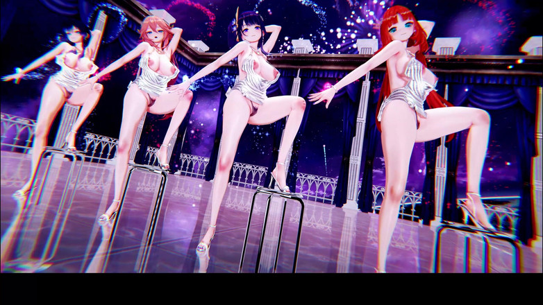 MikuMotion: Rollinova čtyřčlenná sexuální uniforma; námořnická punčocha