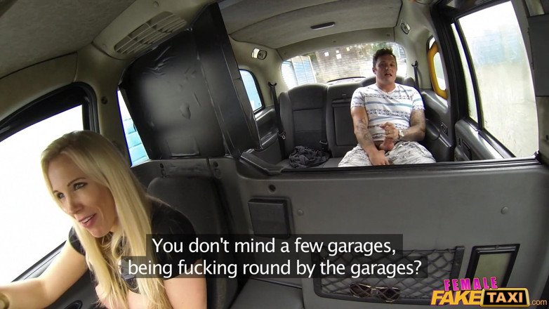 Female Fake Taxi: Female Fake Taxi - Busty Driver Gives Stranded Builder Outdoor Sex &amp;...