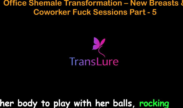 TransLure: English Audio Sex Story - Office Shemale Transformation - New Breasts &amp; Coworker...