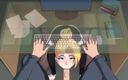 LoveSkySan69: Kunoichi Trainer - Ninja Naruto Trainer - Część 110 - Sekretarz Obciąganie pod stołem...