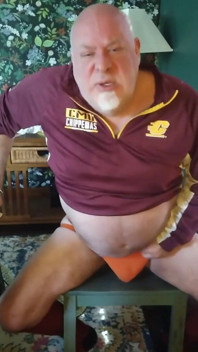 Coach Teaches Player How to Fuck Him Using a Dildo!