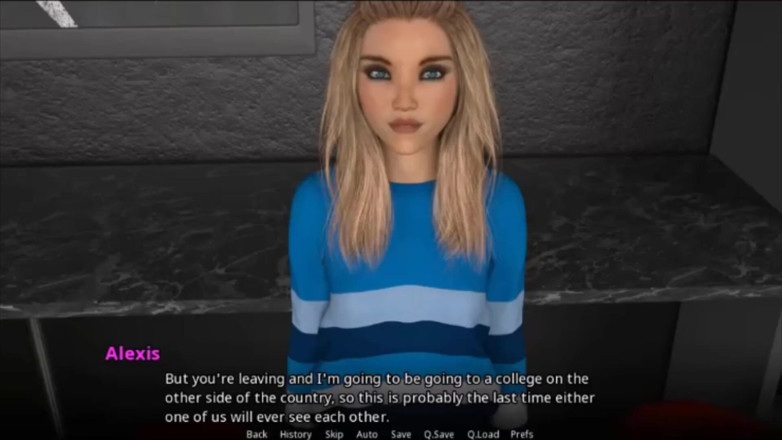 Visual Novels: WVM stars university part 15 - fuck waitress in mouth in toilet