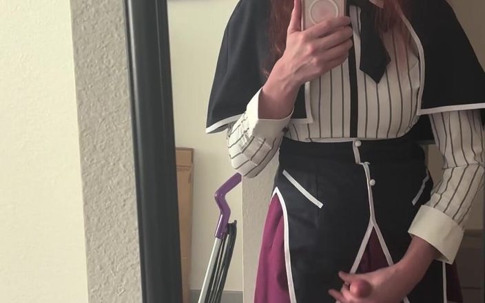 Kapri Sun: Shemale Cosplay wytryski
