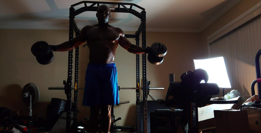 Hallelujah Johnson: Sert direnç eğitimi egzersizi