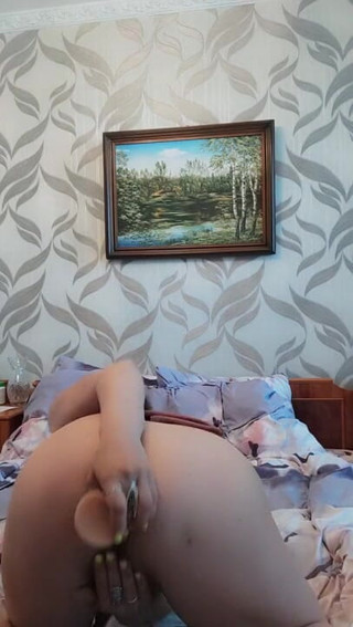 SexyAlbinaKiss: Fucking my hot pussy with a dildo