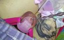 Kinky Princess: Femboy bekaret kemeri içinde ses çıkarıyor