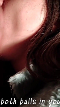 カウントダウンで口の中の脈動する精液の非常にクローズアップビュー