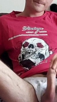 Nerdy College Boy with Big Cock Masturbate After Classes