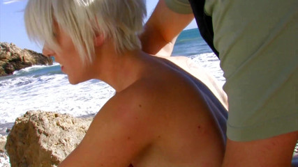 Real Home Made: Sexy big boobs blonde pussy fucking hand penetrating in pussy