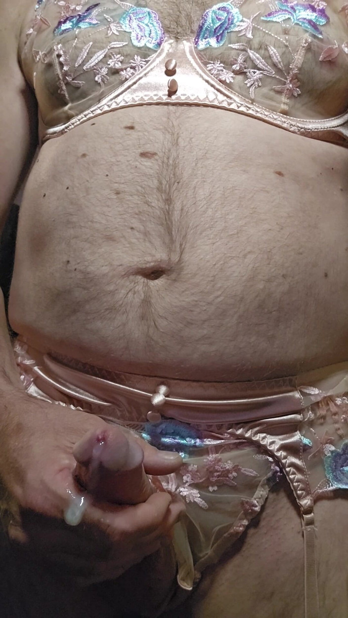 Fantasies in Lingerie: Moje saténová a Lace Brostřik barevná podprsenka a sada kalhotek