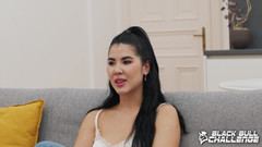 Black bull challenge: Интервью с Lady Dee с большим черным членом стриптиза на кастинге