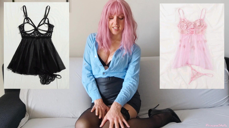 PrincessStellaX: Femdom ponížení Sissy trénink mé služky