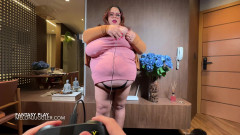 Angel BBW: Товстушка ангел з великими цицьками грає в фантастичну красуню