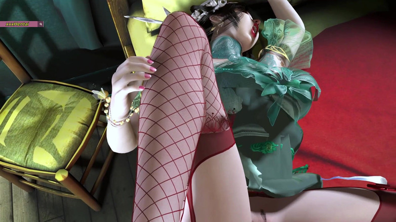 X Hentai: Xun er 像素化美女：大奶子 3D 女孩 - 3D 动画