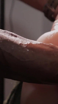Big Uncut Cock Fucking Pussy Fleshlight with Pulsating Cum Inside