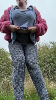 Peeing in the Park Pussy