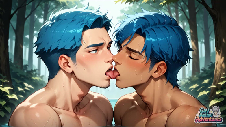 Gay Anime Adventures: Odbijający się tyłek napalonego mięśnia rozprzestrzenia orgazm XXX!