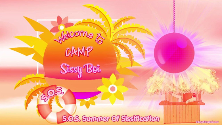 Campsissyboi: Tüm kadın kılıklı kızlar sahibe için yarak emiyorken kampta sissy...