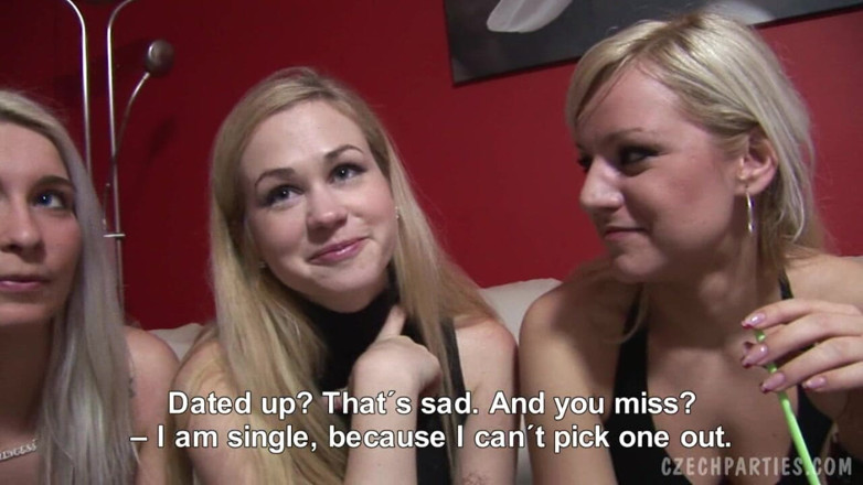 Czech Parties: České párty 4 - část 1: blonďaté milenky mrdky party fuckfest - POV blondýnky to...