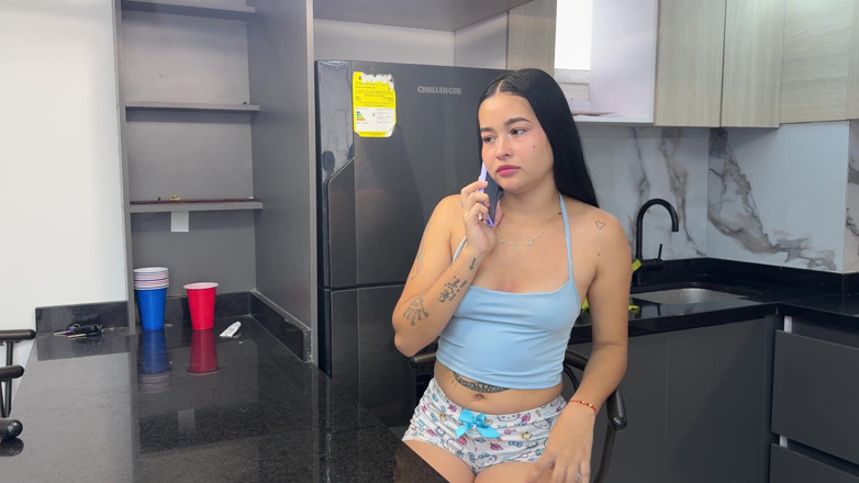 JhonAndSara: Young Latina Pays Home with Hardcore Sex and Cumshot in...