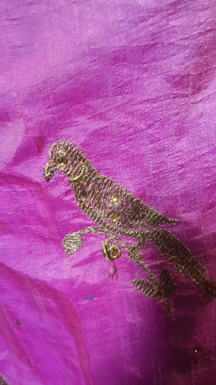 YangZi 69: Tante ziet er mooi uit in roze saree, ik heb...