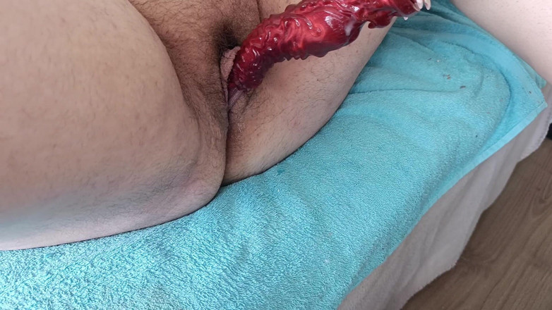 Jonas1996: Fantasy Dildo Stecke Ich Mir in Meiner Geilen Nassen Behaarte...