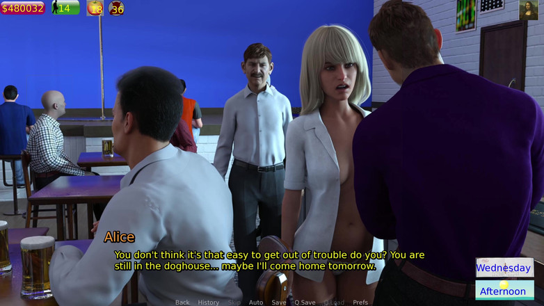 Wickedgammes studio: Moja nienasycona żona Alicja, część 18