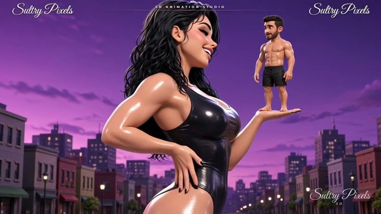 Sultry Pixels 3D: oonchi eri ke joote pahni tel se sani vishaalkaay hasinaen...