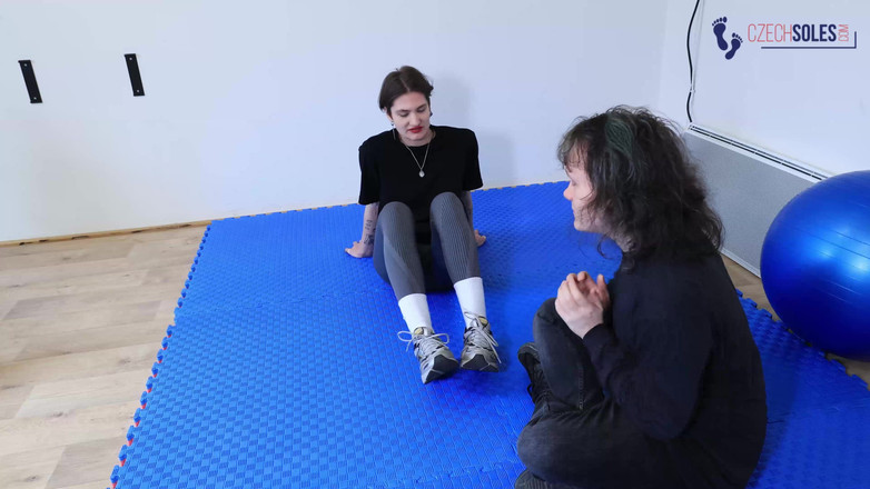 Czech Soles - foot fetish content: Gym Feet Worship