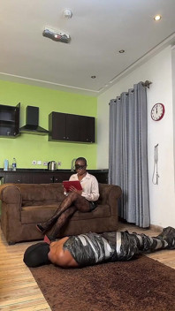 Afrikalı Kadın Egemenliği BDSM Esaret- Domina Havi
