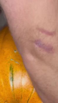 Calabaza me hace acabar dos veces!!