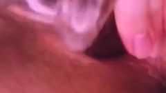 Cumming on My Big Dildo