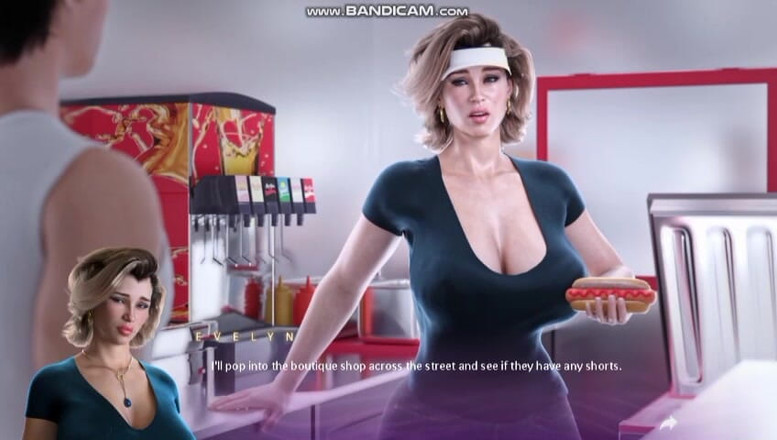 Divide XXX: 黙示録エブリン私の熟女ケアセクシーなビキニスケベな販売ホットドッグ