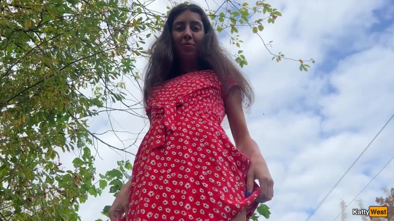 Katty West: I Seduced a Stranger in the Forest and He Fucked...