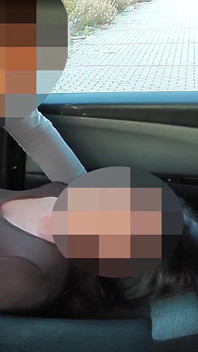 304 Dogging My Stepdaughter in a Parking Lot After College and a Stranger Fucks Her Pussy Until She Squirts