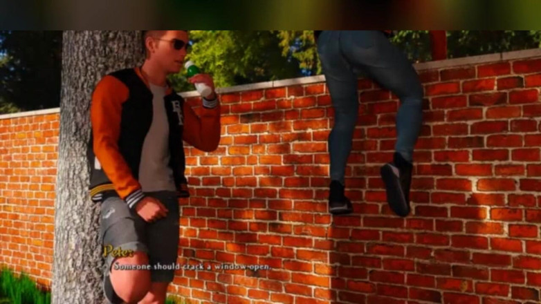 3DXXXTEEN2 Cartoon: Perdenin arkasında durma. 3 boyutlu porno çizgi film seks