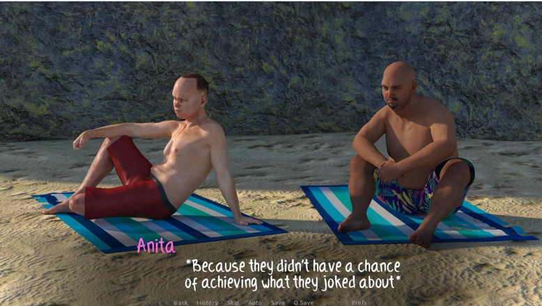 XXX Games Bunk: Lollygagging akhir pekan - gameplay - permainan peran - anita menggoda pria di...