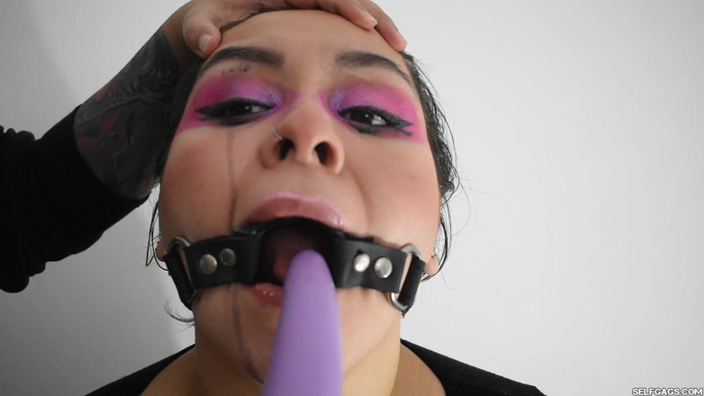 Selfgags Latina Bondage: Slut Training in Progress