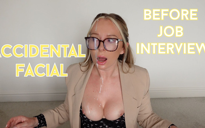 Brea Rose: Accidental Facial Job Interview