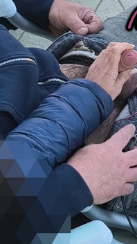 Dick Flash - Fransk Lärare Offentlig Avsugning Voyeur Hotel Balkong Fångad Av Grannar Extrem Sperma I Munnen 4K