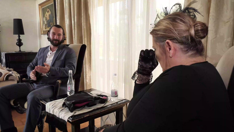 Erotic Planet X: Blonde BBW Does Titty Fucking, Deepthroat and Cumshot