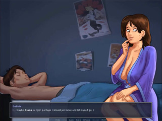 Cartoon Play: Summertime Saga part 91 - lust boy and her stepmom