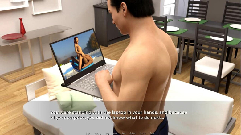 Dirty GamesXxX: Moving Down: Sua esposa está no trabalho e ele está...