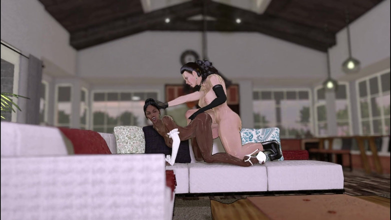 Denisporco futanari passion: Latina Girl Paquita Et Grosso Futanari